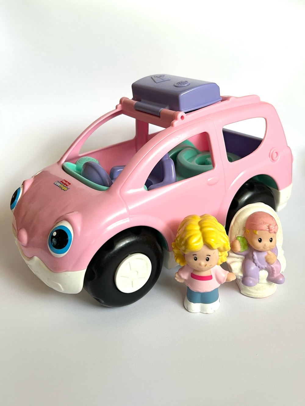 Fisher-Price Little People Open & Close SUV Minivan Music & Sounds Mom & Baby